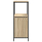 vidaXL Bathroom Cabinet with Shelves Sonoma Oak 36x35x95 cm