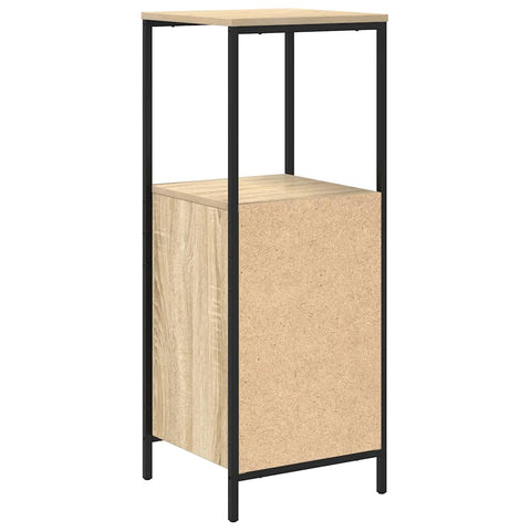 vidaXL Bathroom Cabinet with Shelves Sonoma Oak 36x35x95 cm