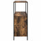 vidaXL Bathroom Cabinet with Shelves Smoked Oak 76.5x35x95 cm
