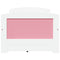 vidaXL Day Bed with 5 Drawers without Mattress IRUN White&Pink 90x200 cm