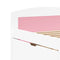 vidaXL Day Bed with 5 Drawers without Mattress IRUN White&Pink 90x200 cm
