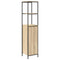 vidaXL 5-Piece Bathroom Furniture Set in Sonoma Oak Engineered Wood