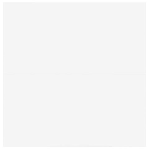 vidaXL Coffee Table with Drawers White 100x100x40 cm