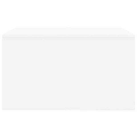 vidaXL Coffee Table with Drawers White 70.5x70x40 cm
