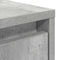 vidaXL Coffee Table with Drawers Concrete Grey 70.5x70x40 cm
