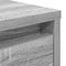 vidaXL Coffee Table with Drawers Grey Sonoma 70.5x70x40 cm