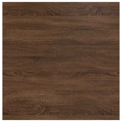 vidaXL Coffee Table with Drawers Brown Oak 70.5x70x40 cm