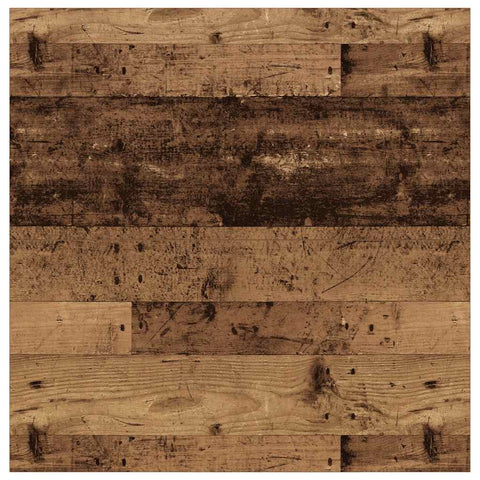 vidaXL Coffee Table with Drawers Old Wood 70.5x70x40 cm