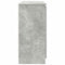 vidaXL Sideboard with Drawers Concrete Grey 100.5x35x76 cm Engineered Wood