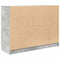 vidaXL Sideboard with Drawers Concrete Grey 100.5x35x76 cm Engineered Wood