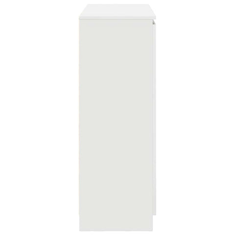 vidaXL Sideboard with Drawers White 100.5x35x98.5 cm Engineered Wood