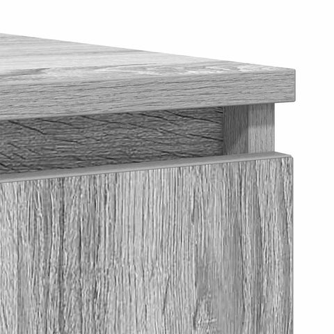 vidaXL Sideboard with Drawers Grey Sonoma 100.5x35x98.5 cm Engineered Wood