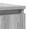 vidaXL Sideboard with Drawers Grey Sonoma 100.5x35x98.5 cm Engineered Wood