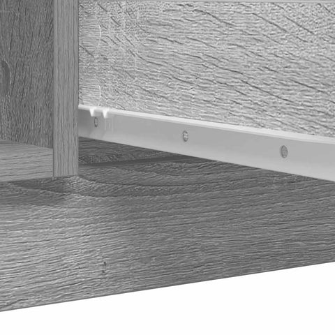 vidaXL Sideboard with Drawers Grey Sonoma 100.5x35x98.5 cm Engineered Wood