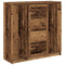 vidaXL Sideboard with Drawers Old Wood 100.5x35x98.5 cm Engineered Wood