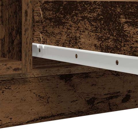 vidaXL Sideboard with Drawers Old Wood 100.5x35x98.5 cm Engineered Wood