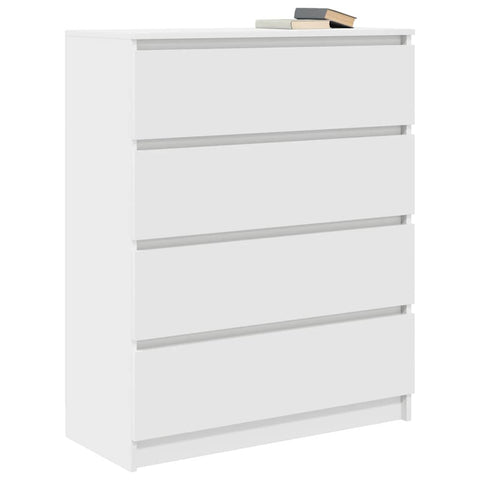 vidaXL Sideboard White 80x35x99 cm Engineered Wood