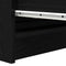 vidaXL Sideboard Black Oak 80x35x99 cm Engineered Wood