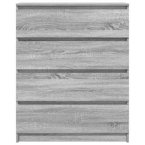 vidaXL Sideboard Grey Sonoma 80x35x99 cm Engineered Wood