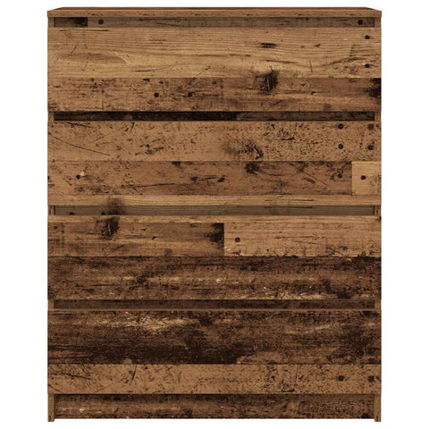 vidaXL Sideboard Old Wood 80x35x99 cm Engineered Wood