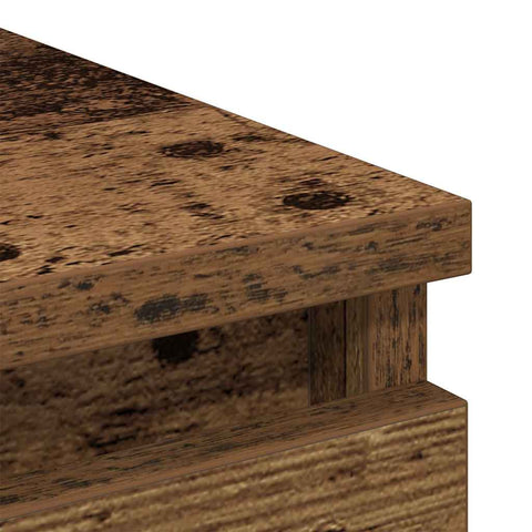 vidaXL Sideboard Old Wood 80x35x99 cm Engineered Wood