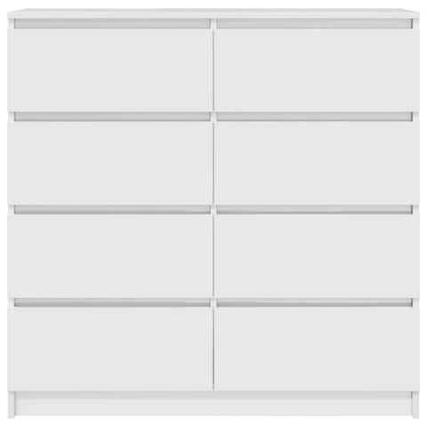 vidaXL Sideboard White 100x35x99 cm Engineered Wood
