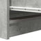 vidaXL Sideboard Concrete Grey 100x35x99 cm Engineered Wood
