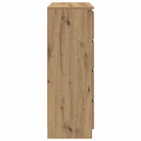 vidaXL Sideboard Artisan Oak 100x35x99 cm Engineered Wood