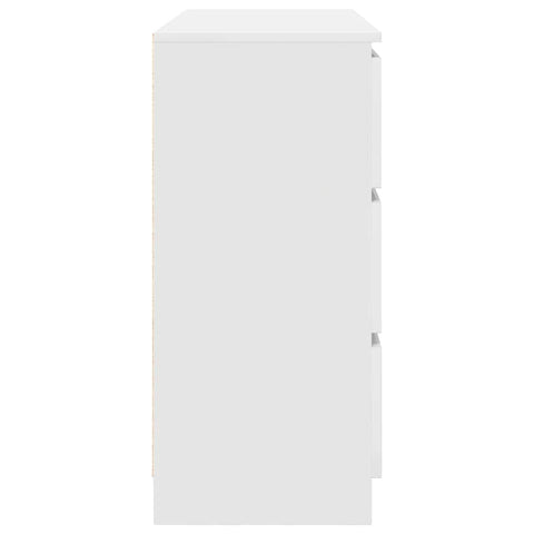 vidaXL Sideboard White 100x35x76 cm Engineered Wood
