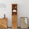 vidaXL Bathroom Furniture Set with Drawer with Shelf with Door 2 pcs Brown and Honey brown