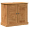 vidaXL Bathroom Furniture Set with Drawer with Shelf Wall-mounted with Storage with Mirror 3 pcs Brown 37 x 34 x 80 cm