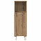 vidaXL 4 Piece Bathroom Furniture Set Artisan Oak Engineered Wood
