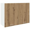 vidaXL 11 Piece Kitchen Cabinet Set Lyon Artisan Oak Engineered Wood