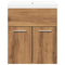 vidaXL 2 Piece Bathroom Furniture Set Artisan Oak Engineered Wood