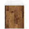 vidaXL 2 Piece Bathroom Furniture Set Old Wood Engineered Wood
