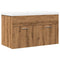 vidaXL 2 Piece Bathroom Furniture Set Artisan Oak Engineered Wood