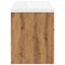 vidaXL 2 Piece Bathroom Furniture Set Artisan Oak Engineered Wood