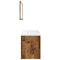 vidaXL 3 Piece Bathroom Furniture Set Old Wood Engineered Wood