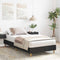 vidaXL Bed Frame No Mattress Black 100x200 cm Engineered Wood