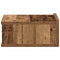 vidaXL Floating Nightstand Old Wood 40x32x15 cm Engineered Wood