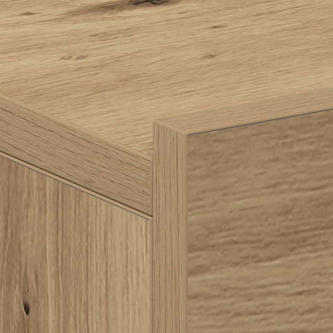 vidaXL Floating Nightstand Artisan Oak 40x32x15 cm Engineered Wood