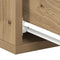 vidaXL Floating Nightstands 2 pcs Artisan Oak 40x32x15 cm Engineered Wood