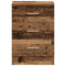 vidaXL Bedside Cabinet Old Wood 38x35x55 cm Engineered Wood