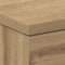 vidaXL Bedside Cabinet Artisan Oak 38x35x55 cm Engineered Wood