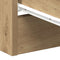 vidaXL Bedside Cabinet Artisan Oak 38x35x55 cm Engineered Wood