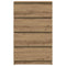 vidaXL Sideboard Artisan Oak 60x35x98.5 cm Engineered Wood