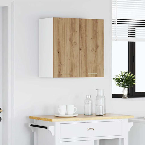 vidaXL Kitchen Wall Cabinet Lyon Artisan Oak 60x31x60 cm Engineered Wood