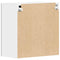 vidaXL Kitchen Wall Cabinet Concrete Grey 60x31x60 cm Engineered Wood
