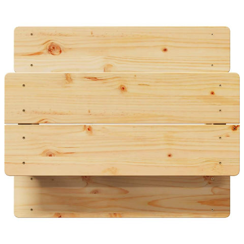 vidaXL Children's Table with Benches IRUN 90x79.5x50 cm Solid Wood