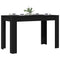 vidaXL Dining Table Black Oak 120x60x76 cm Engineered Wood